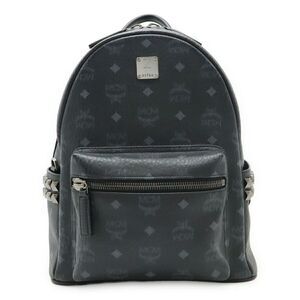 MCM Stark Visetos Coated Canvas Backpack